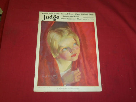 1921 DECEMBER 24 JUDGE MAGAZINE - A CHRISTMAS EAVESDROPPER - B 6103