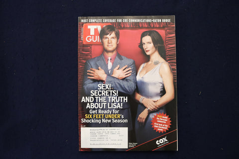 2004 JUNE 13-19 TV GUIDE MAGAZINE - PETER KRAUS-RACHEL GRIFFITHS COVER - E 19018