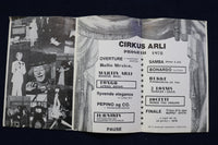 1978 CIRKUS ARLI SOFTCOVER PROGRAM - DUTCH TEXT - K 604