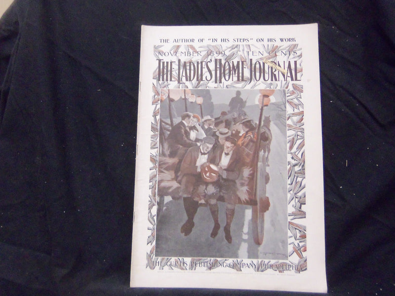 1899 NOVEMBER LADIES' HOME JOURNAL MAGAZINE - GREAT ILLUSTRATIONS & ADS -ST 1596