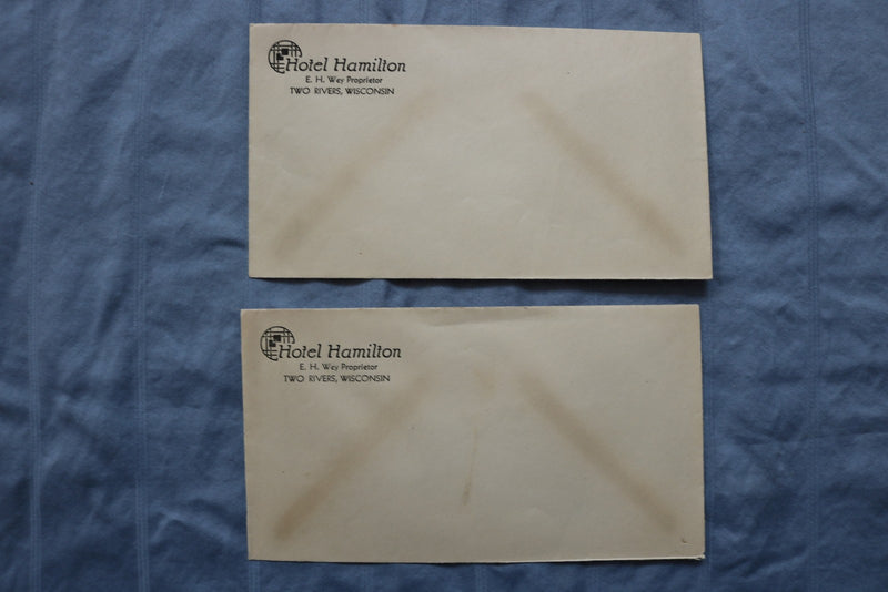 1930'S HOTEL ENVELOPES - UNUSED - LOT OF 18 - K 2958