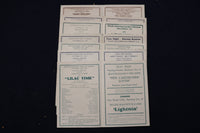 1928 NATIONAL THEATRE PROGRAMS - CHICAGO - LOT OF 7 - K 1783