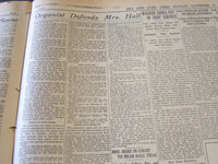1926 NOVEMBER 14 NEW YORK TIMES - JURY HEARS LOVE LETTERS OF RECTOR - NT 6526