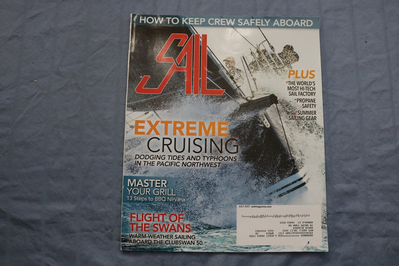2017 JULY SAIL MAGAZINE - EXTREME CRUISING - FIGHT OF THE SWANS - E 9538