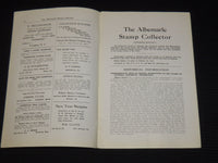 1922-1923 THE ALBERMARLE STAMP COLLECTOR MAGAZINE LOT OF 7 ISSUES - O 1134M
