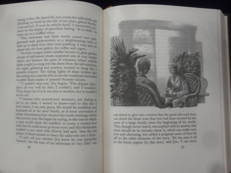 1977 LORD JIM A TALE HARDCOVER BOOK BY JOSEPH CONRAD - KD 9030