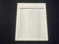 2006 TABOR COLLEGE FOOTBALL MEDIA GUIDE - - SP 1219D
