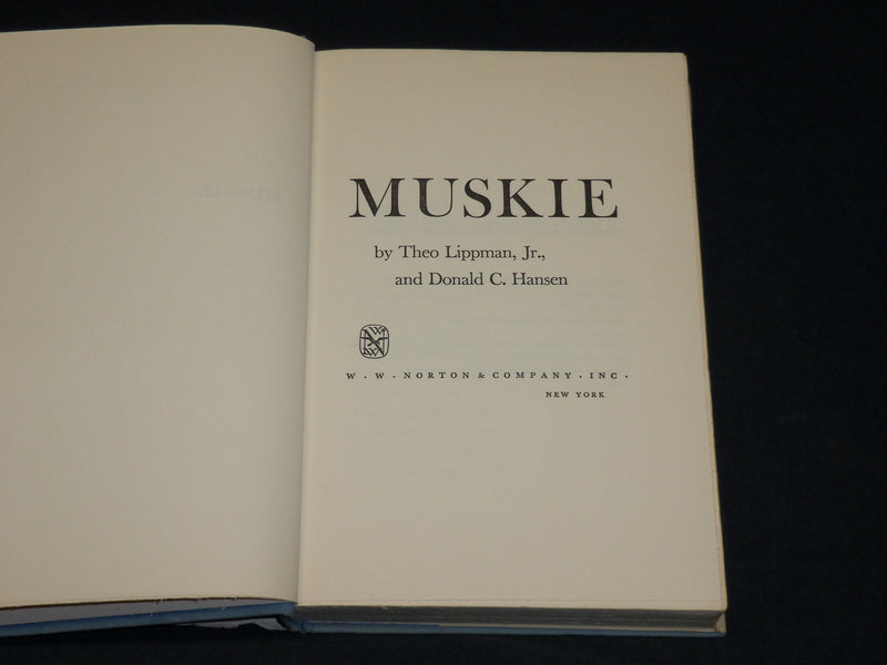 1971 MUSKIE BOOK BY THEO LIPPMAN JR. & DONALD C. HANSEN INSCRIBED - D 482