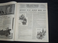 1912 JULY 20 THE SATURDAY EVENING POST MAGAZINE - ILLUSTRATED COVER - SP 629
