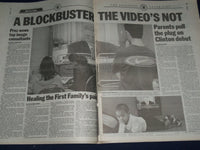 1998 SEPT 22 NEW YORK DAILY NEWS - NO SMOKING GUN BILL CLINTON VIDEO - NP 1713