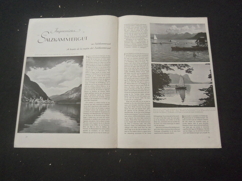 1939 MAY GERMANY MAGAZINE - ENGLISH/SPANISH/FRENCH TEXT - B 1140N