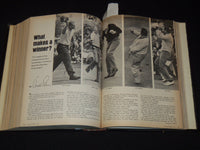 1964 JANUARY-DECEMBER GOLF MAGAZINE BOUND VOLUME - GREAT COVERS - R 425
