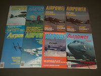 1971-1991 AIR POWER & NAVAL AVIATION MAGAZINES LOT OF 32 - NICE COVERS - O 1407