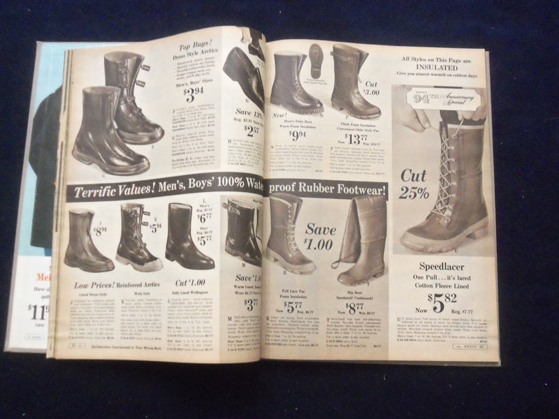 1966 MONTGOMERY WARD 94TH ANNIV. SALE CATALOG -HARDCOVER- KANSAS CITY,MO - R 96E