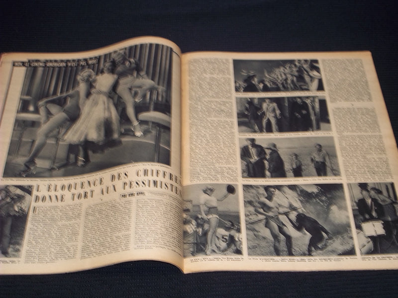 1953 AUGUST 14 CINEMONDE MAGAZINE - RITA HAYWORTH COVER - E 24822