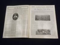 1916 MAY 31 CHRISTIAN HERALD MAGAZINE - PAINTING 'THE FIRST BIRTHDAY' - ST 6584