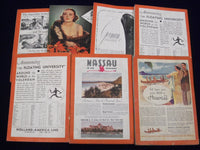 1934 HARPER'S MONTHLY MAGAZINE LOT OF 7 ISSUES - GREAT STORIES & ADS - WR 228