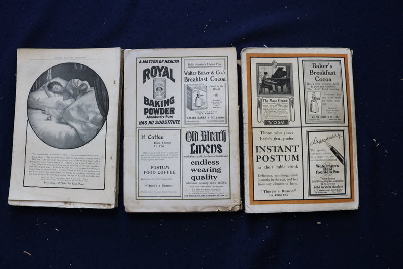 1866-1945 HARPER'S MONTHLY MAGAZINE - LOT OF 14 - O 3490