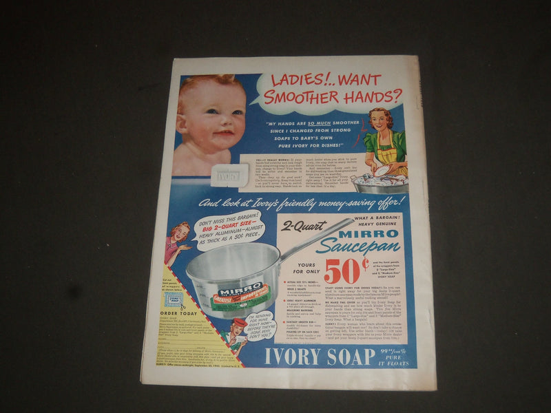 1940 AUGUST MCCALL'S MAGAZINE - NICE COVER, STORIES & ADS - SP 6787