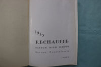 1955 THE RECHAUFFE EASTON HIGH SCHOOL YEARBOOK - EASTON, PENNSYLVANIA - YB 3556