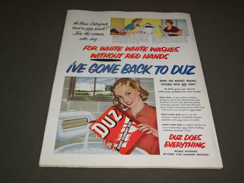 1952 JUNE WOMAN'S HOME COMPANION MAGAZINE - GREAT COVER AND STORIES - SP 7090