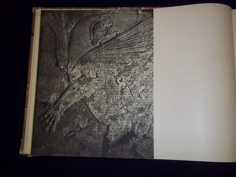 ASSYRISCHE PALASTRELIEF BOOK BY R. D. BARNETT & W. FORMAN - GERMAN - KD 548