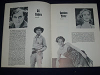 1978 BEST LITTLE WHOREHOUSE IN TEXAS MUSICAL PROGRAM STARRING GIL ROGERS - J 417