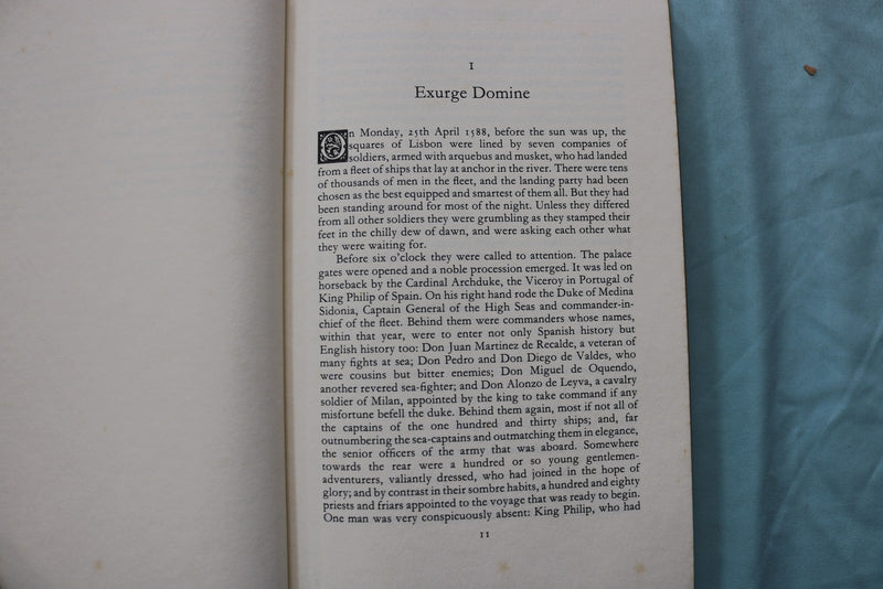 1981 THE VOYAGE OF THE ARMADA HARDCOVER BOOK BY DAVID HOWARTH - KD 9666
