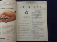1945 JUNE FORTUNE MAGAZINE - GREAT COVER & ADS - F 924