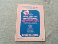 1982 VOCAL SELECTIONS FROM HELLO, DOLLY! BROADWAY SHOW - J 7630