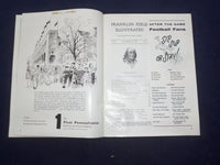 1959 OCTOBER 24 NAVY VS. PENNSYLVANIA FOOTBALL PROGRAM - NICE PHOTOS - J 9459