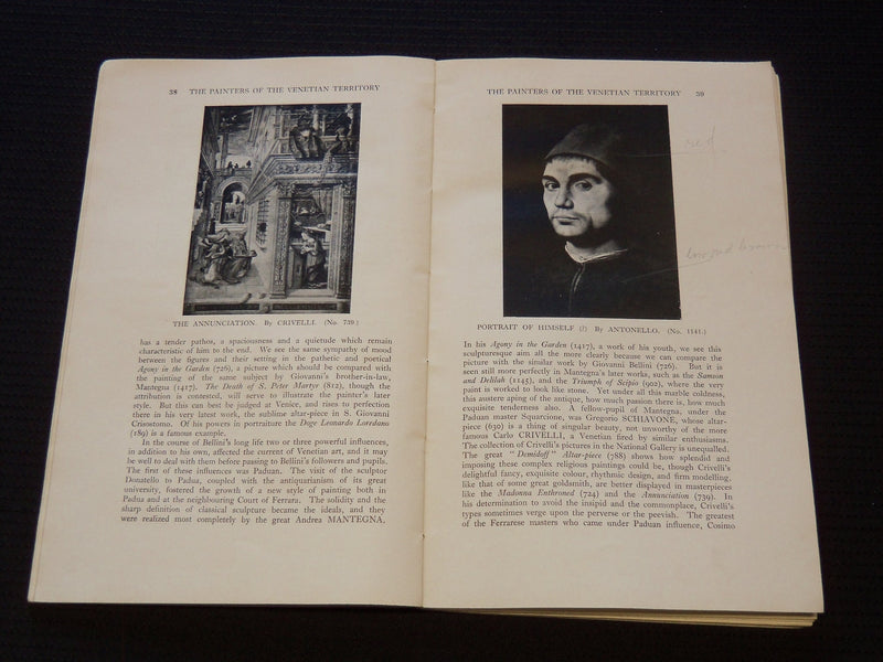 1923-1924 NATIONAL GALLERY ILLUSTRATED GUIDE BOOKS LOT OF 2 - J 8036