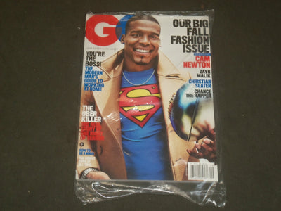 2016 SEPTEMBER GQ MAGAZINE - CAM NEWTON COVER - B 2909