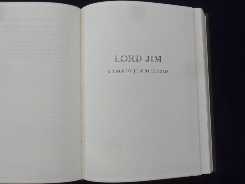 1977 LORD JIM A TALE HARDCOVER BOOK BY JOSEPH CONRAD - KD 9030