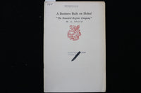 1957 A BUSINESS BUILT ON HOLES! SOFTCOVER BOOK BY M.A. SPAYD - K 3509