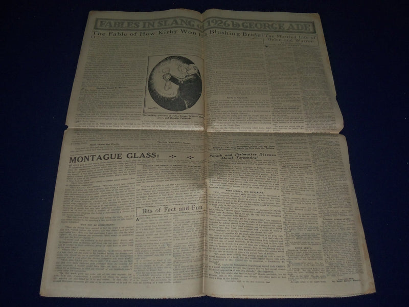 1926 MARCH 14 SAN ANTONIO SUNDAY LIGHT EDITORIAL SECTION- 29 PRESIDENTS- NP 972X