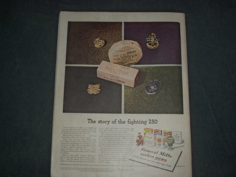 1945 SEPTEMBER 22 THE SATURDAY EVENING POST MAGAZINE-ILLUSTRATED COVER- SP 2476X