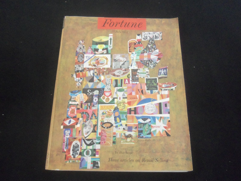 1952 JULY FORTUNE MAGAZINE - THREE ARTICLES ON RETAIL SELLING - F 787