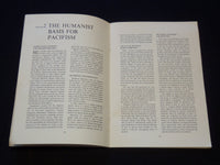 1971 HUMANIST CONSCIENTIOUS OBJECTION GUIDE FOR MEN OF DRAFT AGE - J 7371