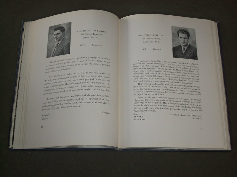 1947 THE PEACOCK PIE ST. PETER'S COLLEGE YEARBOOK - JERSEY CITY NJ - YB 1122