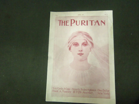 1897 APRIL THE PURITAN MAGAZINE - GREAT ILLUSTRATIONS -ST 798