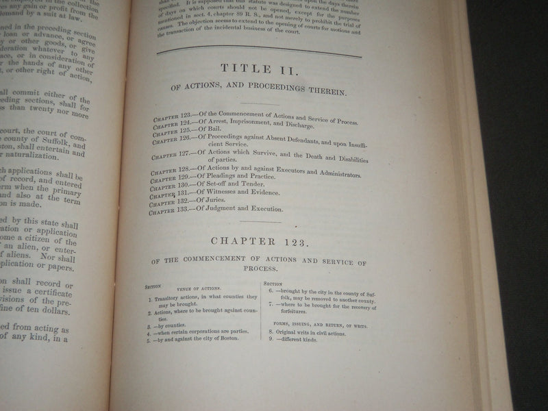 1858 REPORT OF COMMISSIONERS REVISION STATUTES NO. 4 CHAPTERS 112-157- KD 4266