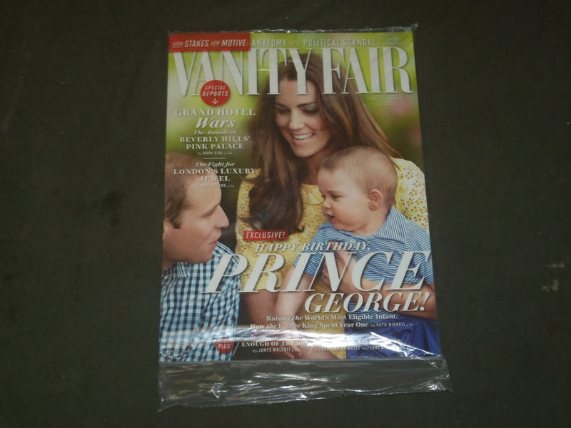 2014 AUGUST VANITY FAIR MAGAZINE - HAPPY BIRTHDAY PRINCE GEORGE - B 2458