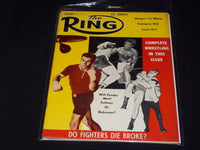 1960 DECEMBER THE RING MAGAZINE - PENDER FULLMER ROBINSON BOXING COVER - E 3316