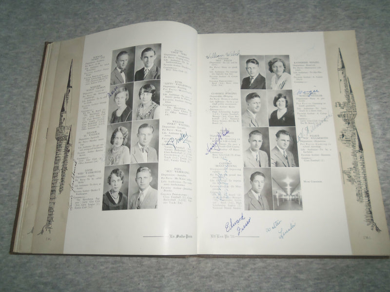 1931 ELL ESS PE LA SALLE-PERU HIGH SCHOOL YEARBOOK - LA SALLE, IL - YB 2470