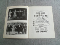 1968 GEORGE M! BROADWAY PROGRAM - JOEL GREY - JOE LAYTON - J 7647