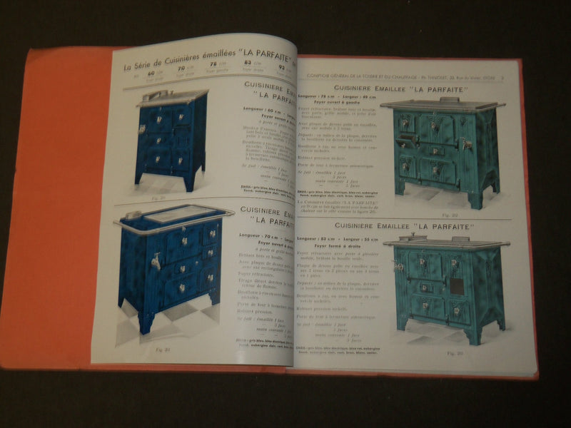 1900'S L'EMAILLERIE MODERNE THIVOLET FRENCH CATALOG - FURNITURE - J 3706