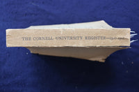1900-1901 CORNELL UNIVERSITY REGISTER AND MAP - SOFTCOVER BOOK - K 823