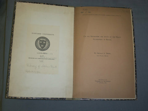 1891 ON THE SEPARATION AND STUDY OF THE HEAVY ACCESSORIES OF ROCKS - J 4923