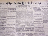 1932 JANUARY 16 NEW YORK TIMES - NEBULAE SPEEDING 15,000 MILES A SECOND- NT 4800